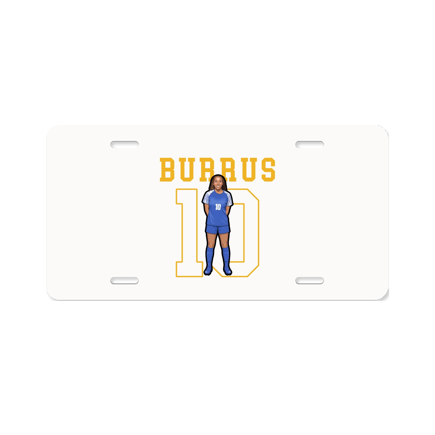 License Plate — Shirsey in Classic
