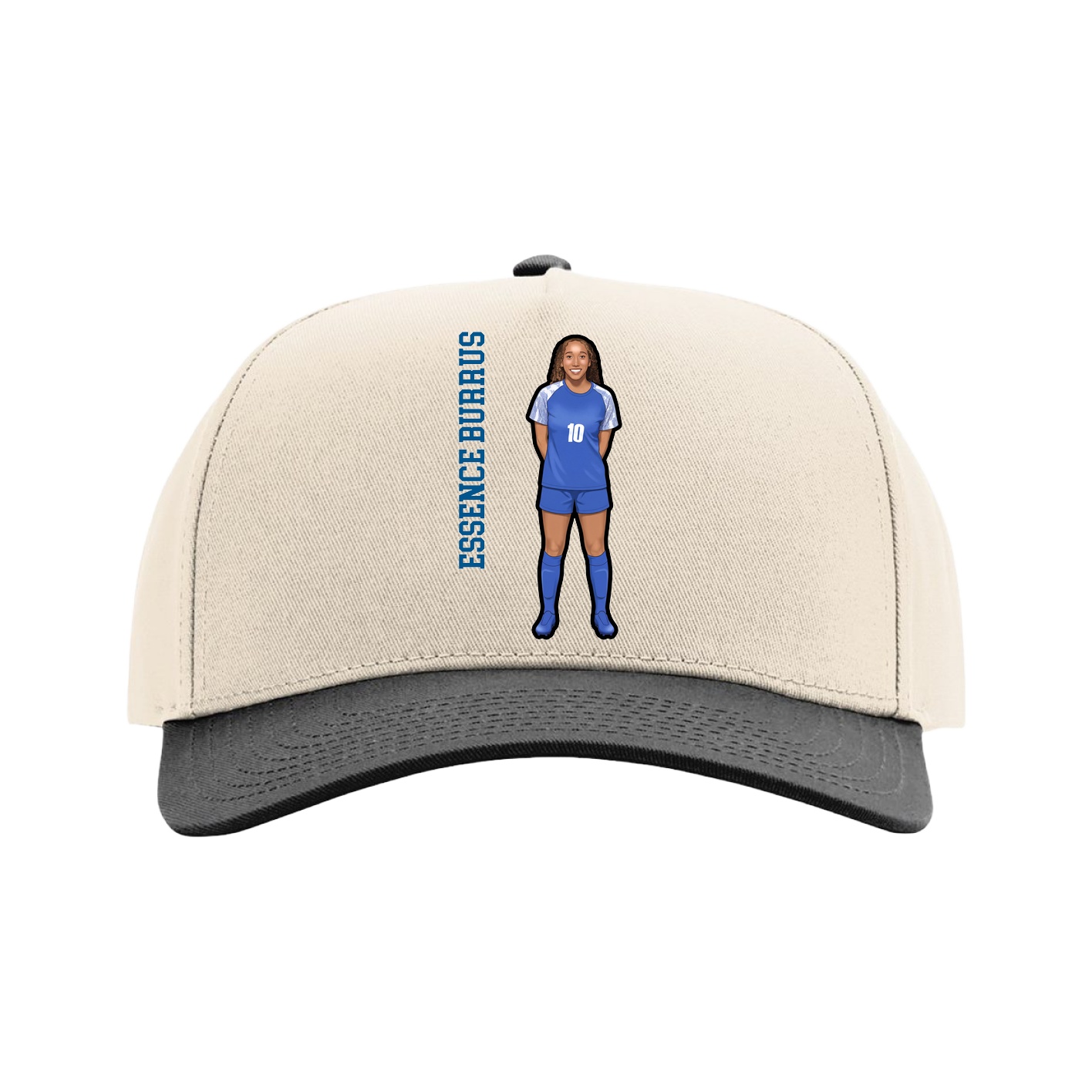 Full Fabric Five-Panel Champ Cap
