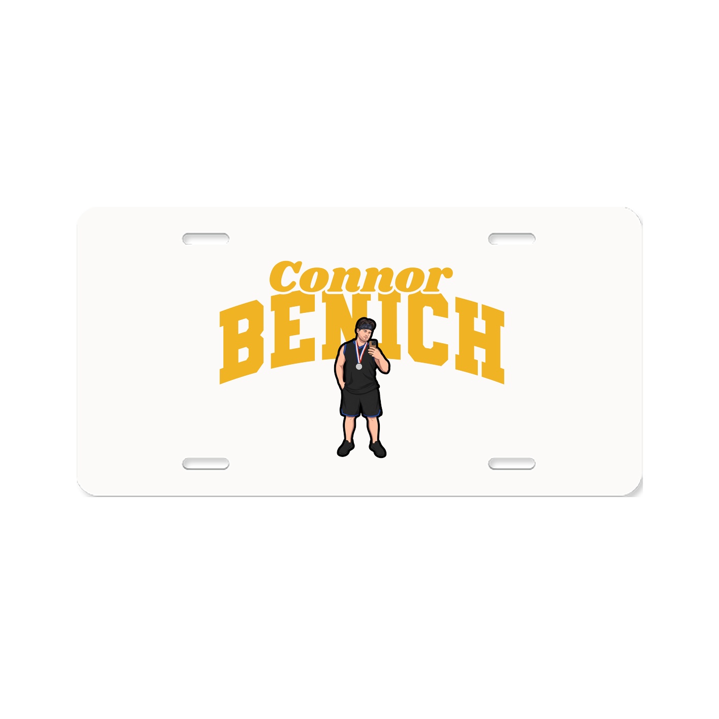 License Plate — Signature Arch in Classic