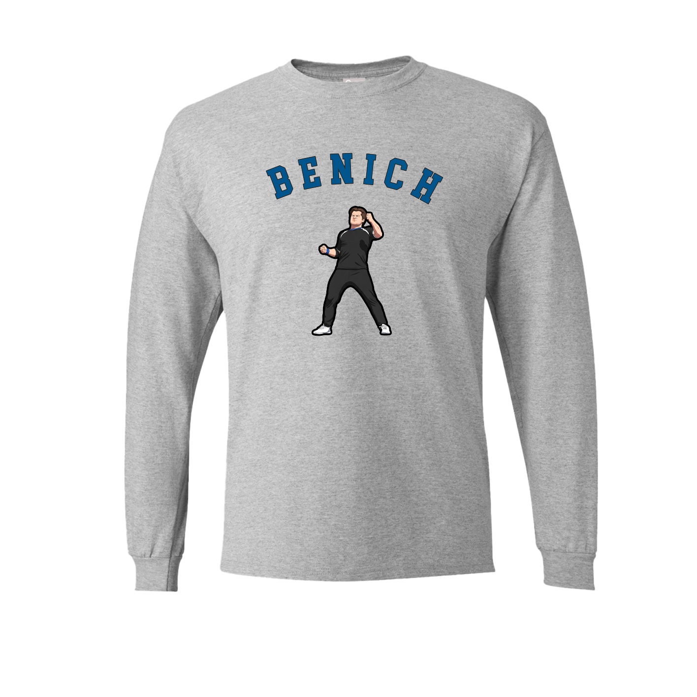 Long Sleeve Tee — Shirsey Arch in Grey