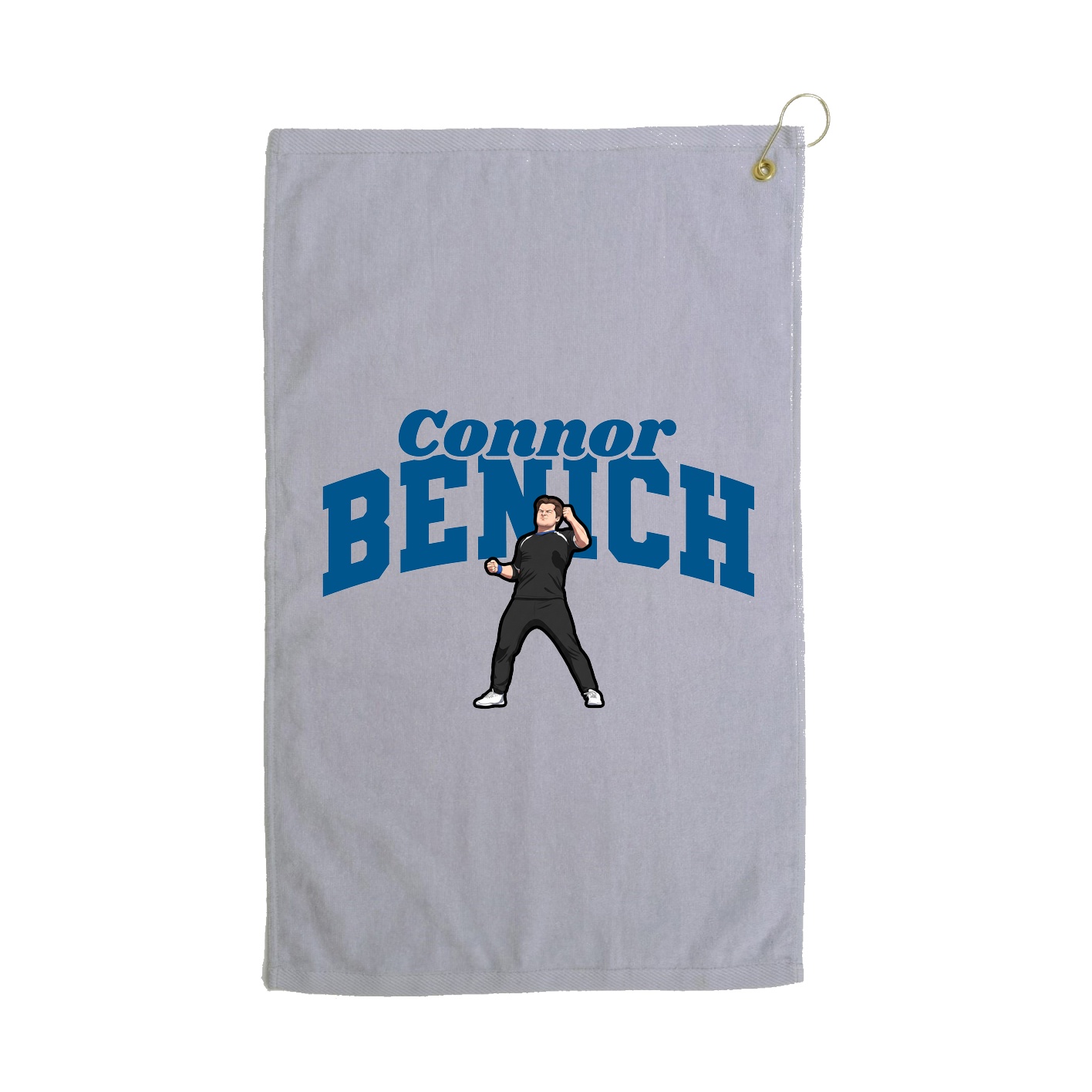 Golf Towel — Signature Arch in Grey