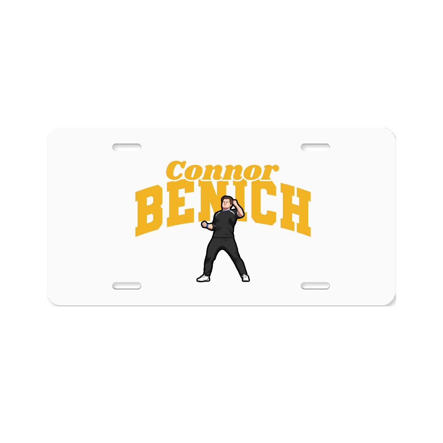 License Plate — Signature Arch in Classic