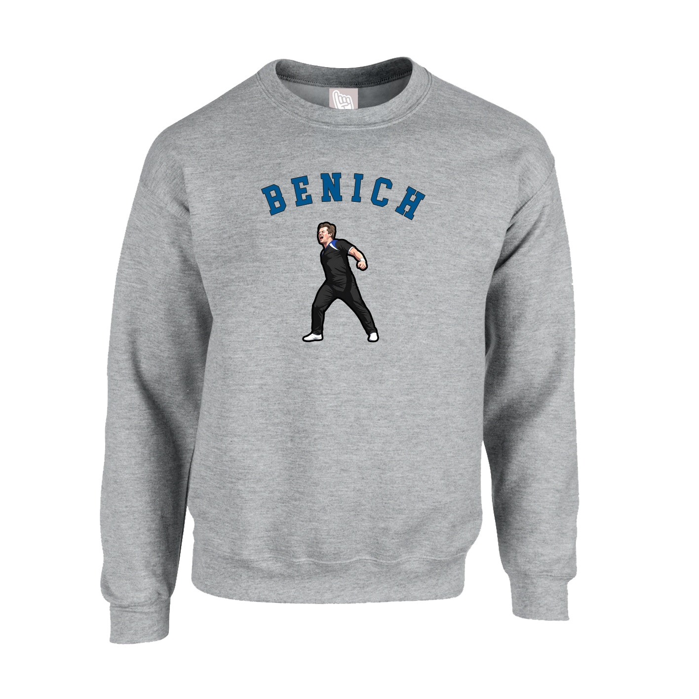 Fleece Crew — Shirsey Arch in Grey
