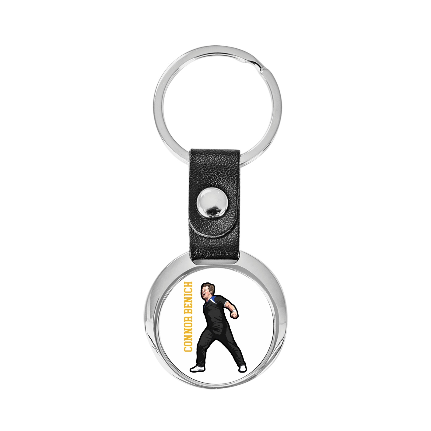 Key Chain — Name Vertical in Classic