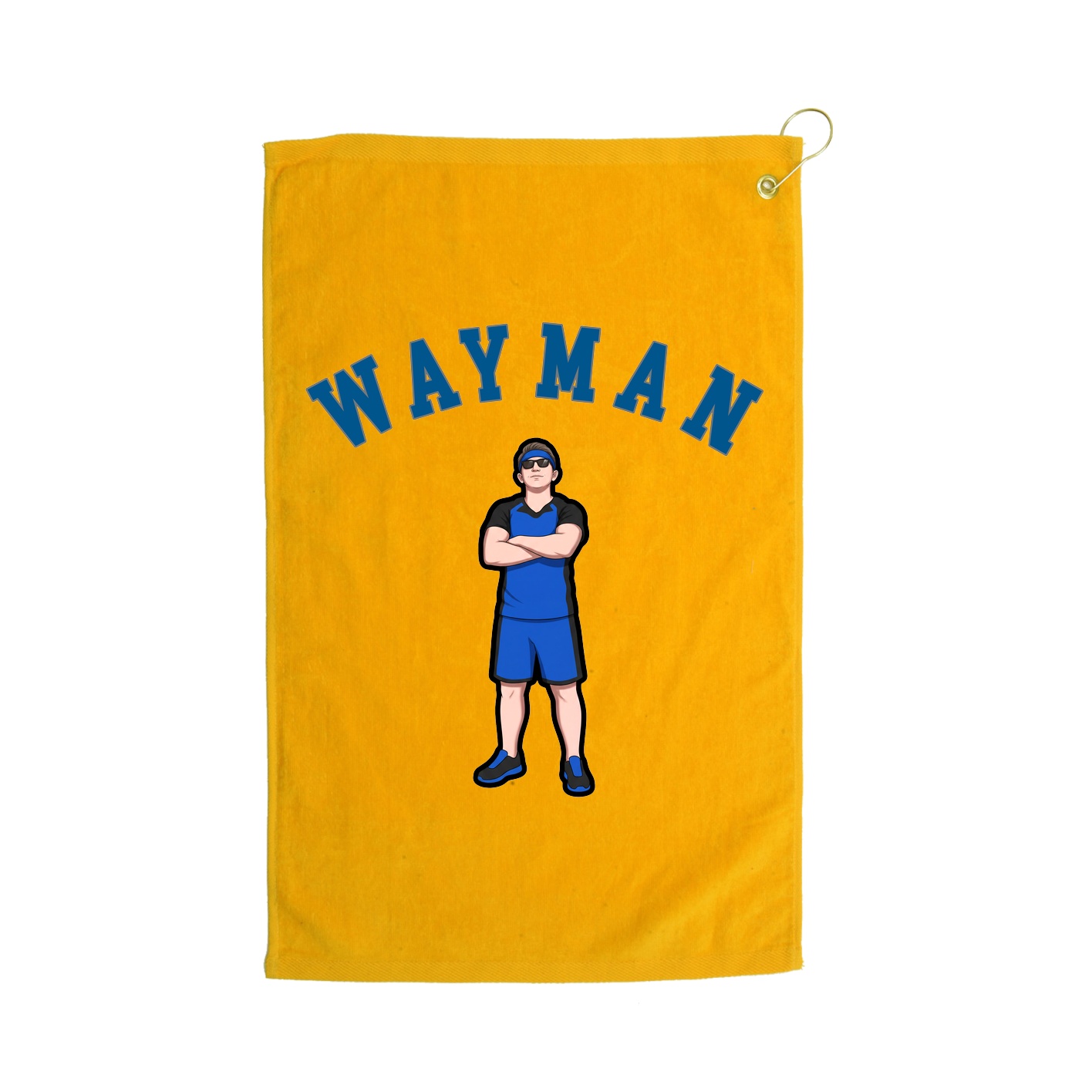 Golf Towel — Shirsey Arch in Gold