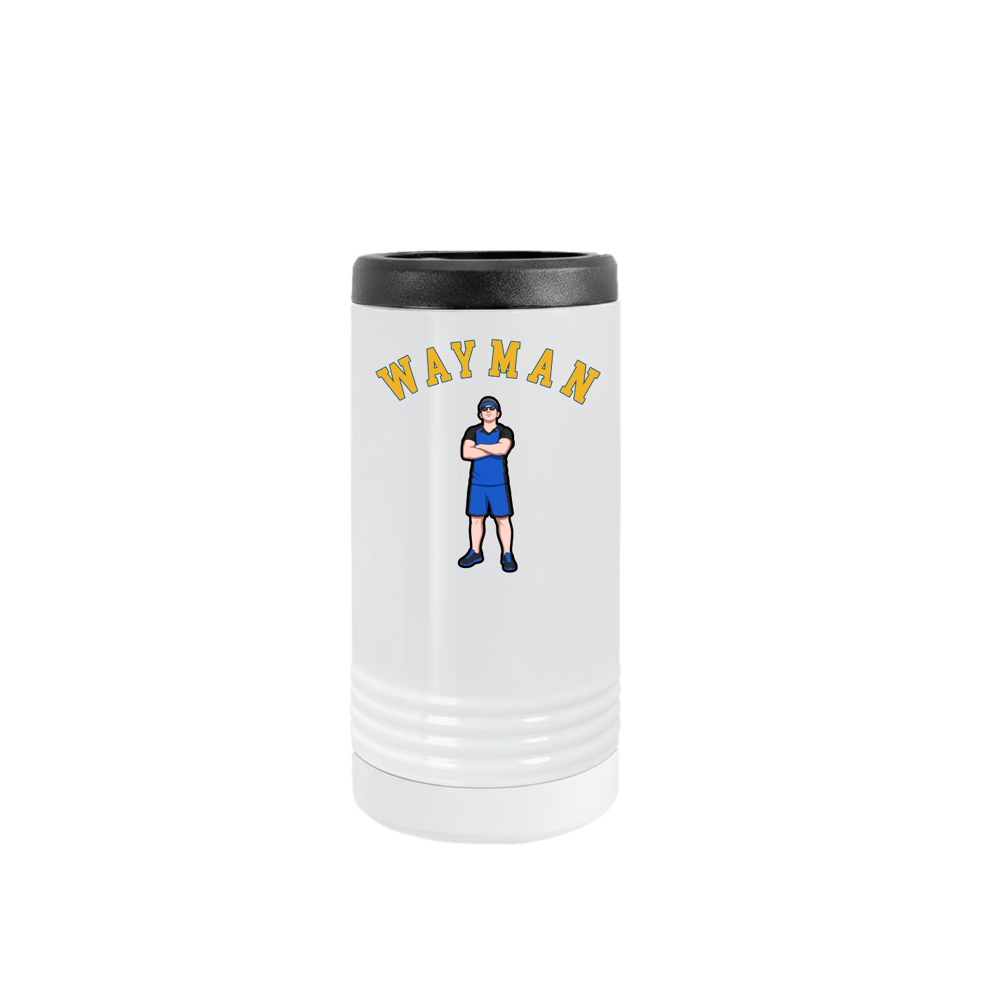 Slim Beverage Holder — Shirsey Arch in White
