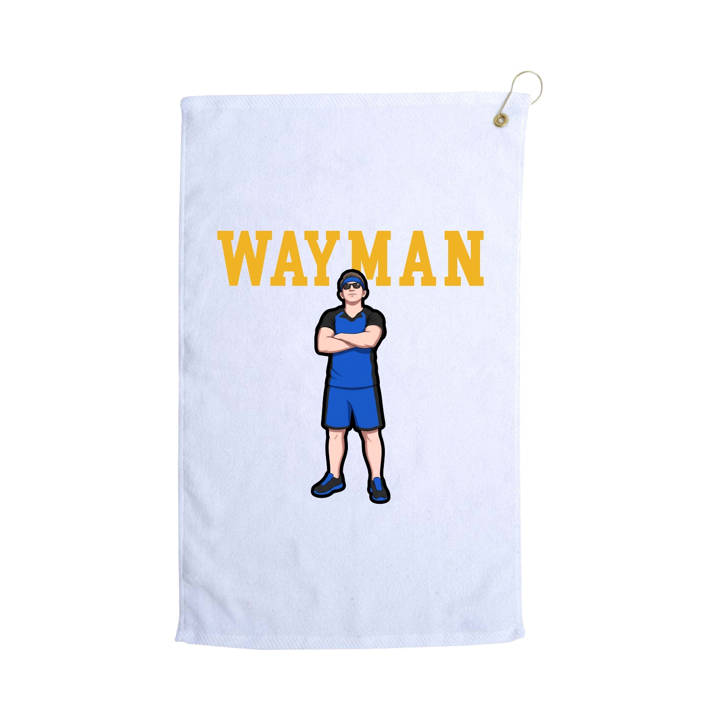 Golf Towel — Shirsey in White