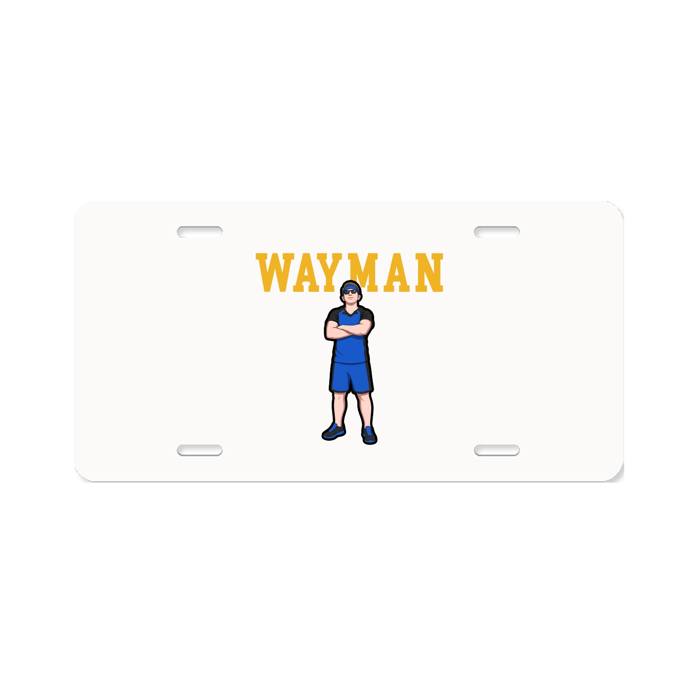 License Plate — Shirsey in Classic