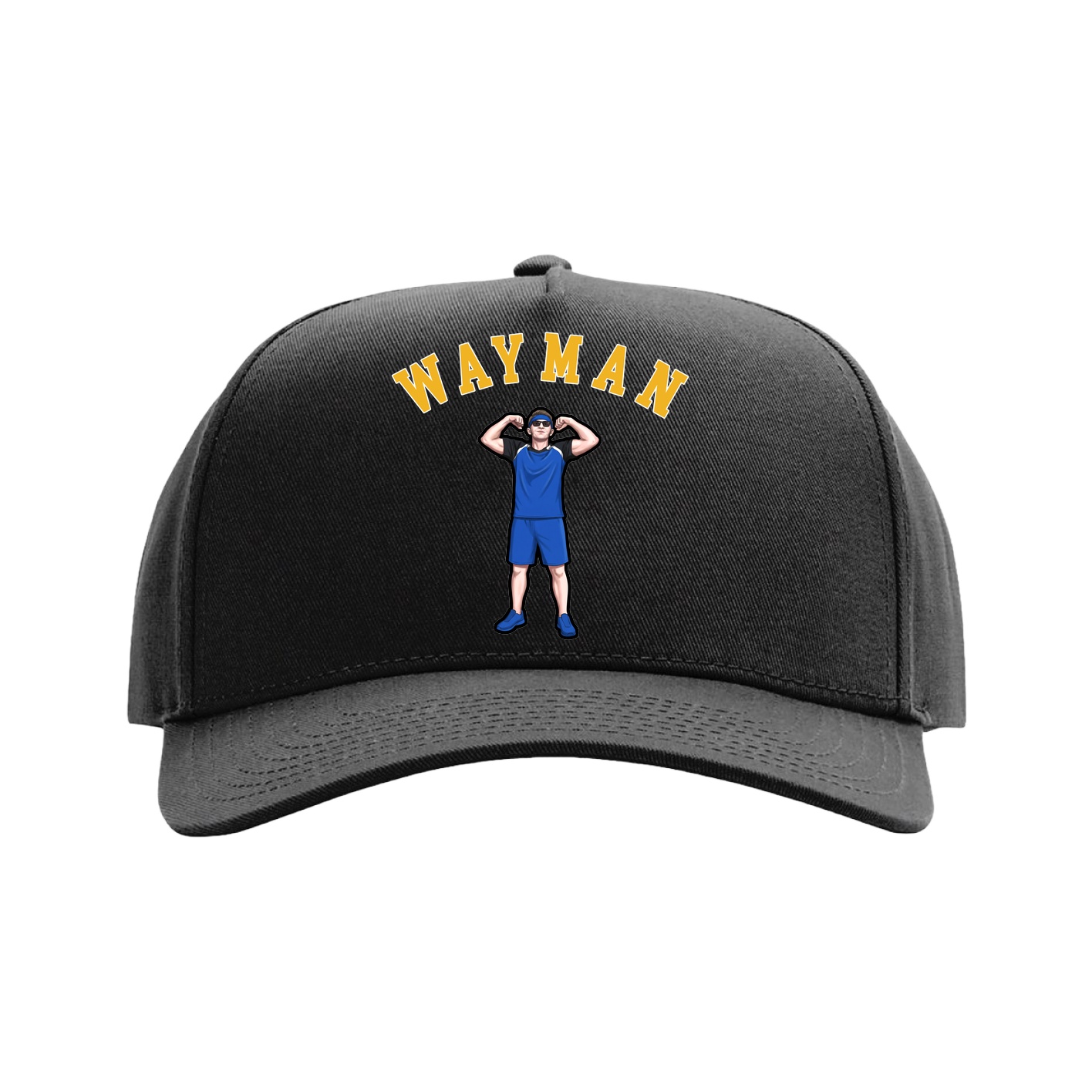 Full Fabric Five-Panel Champ Cap