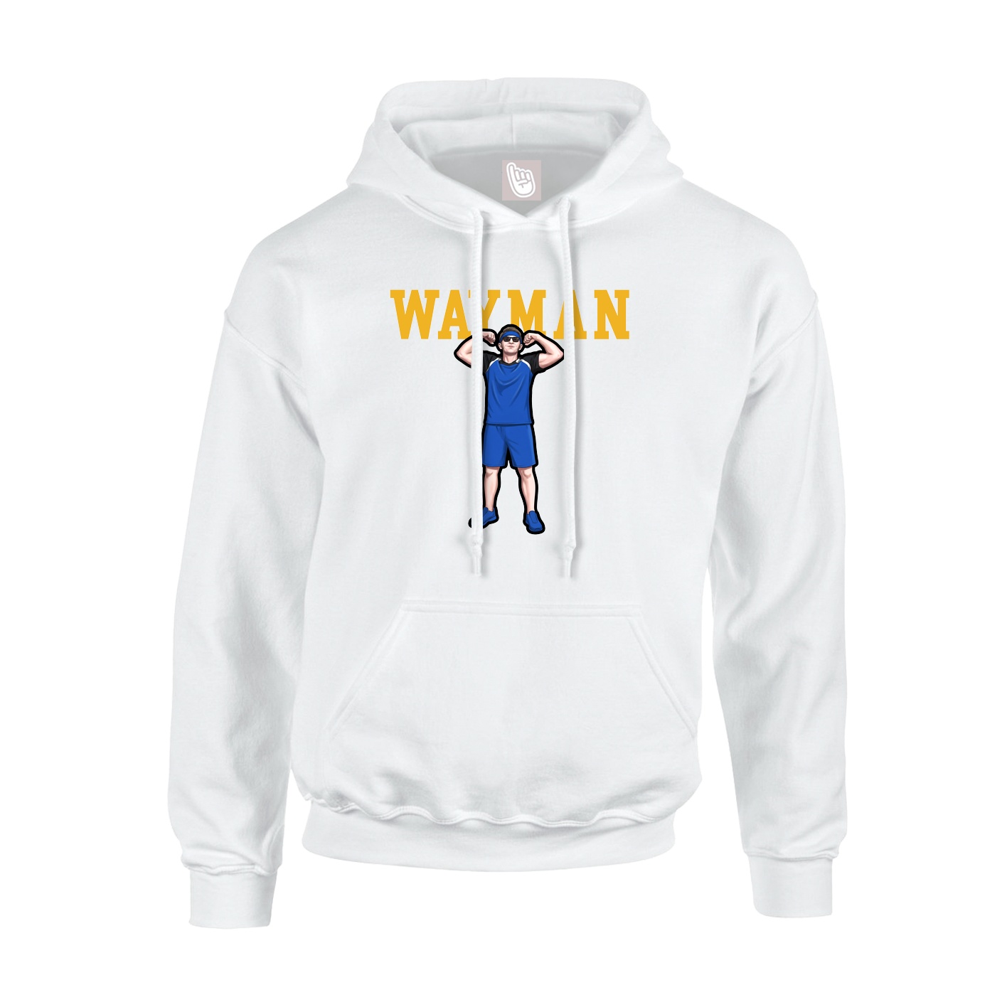 Youth Hoodie — Shirsey in White
