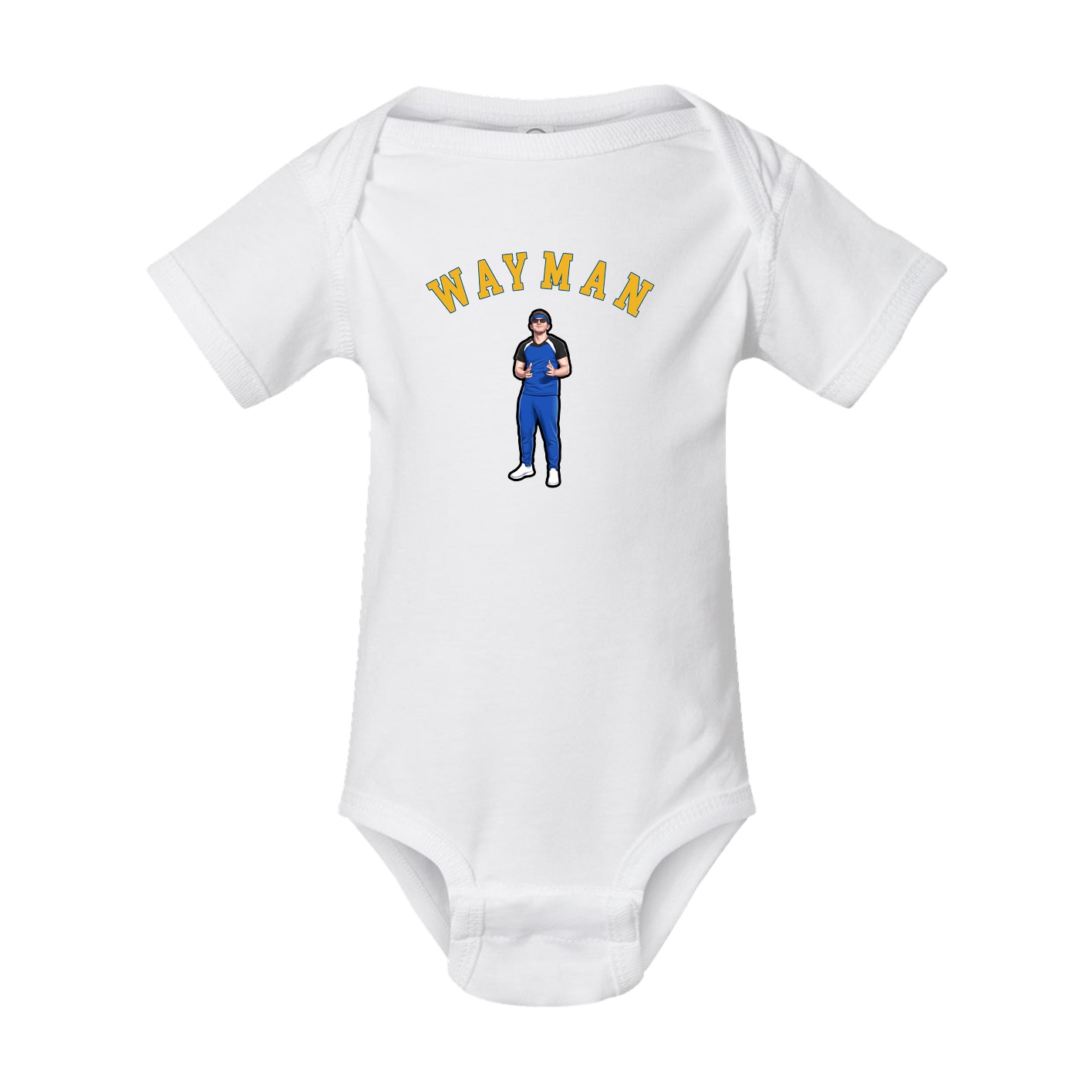 Baby Onesie — Shirsey Arch in White