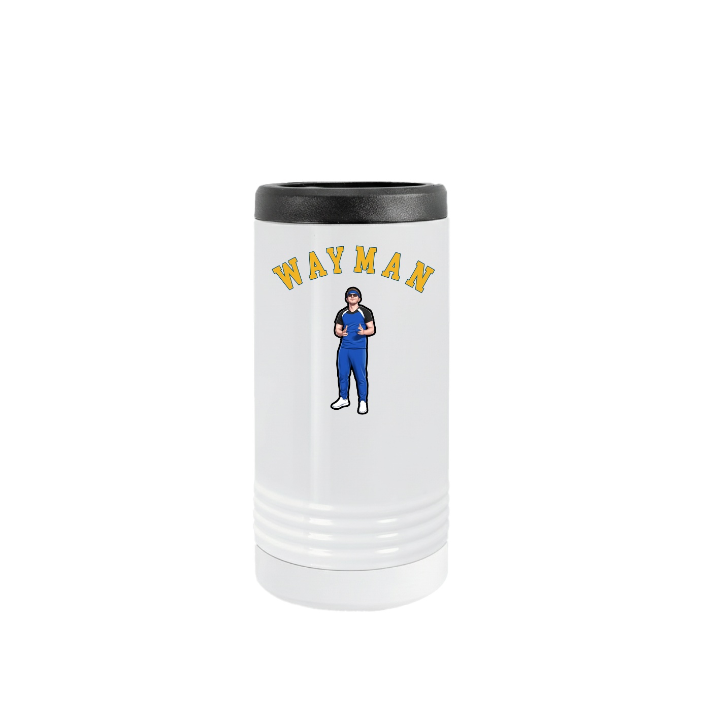 Slim Beverage Holder — Shirsey Arch in White