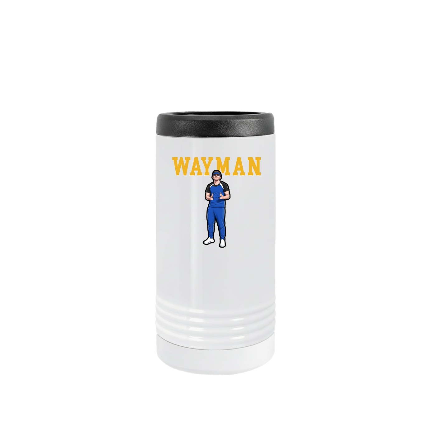 Slim Beverage Holder — Shirsey in White