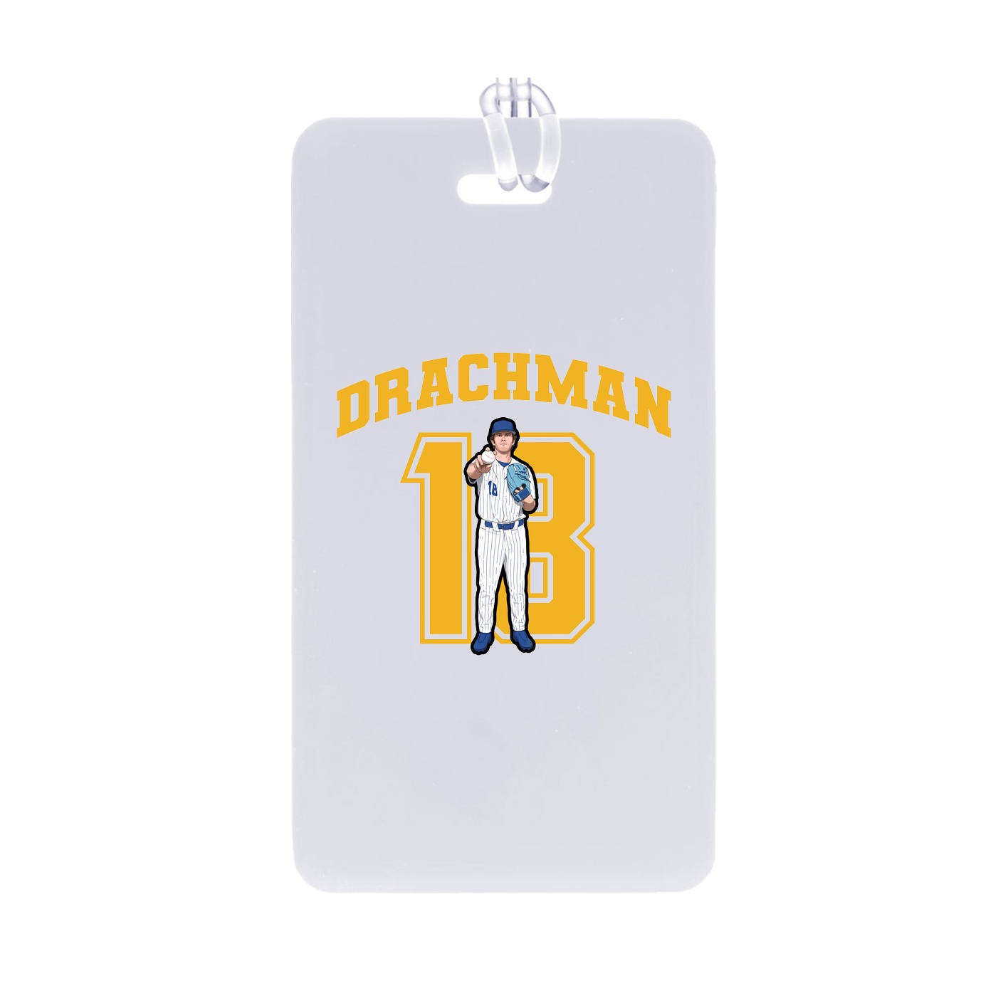 Bag Tag — Number in Classic