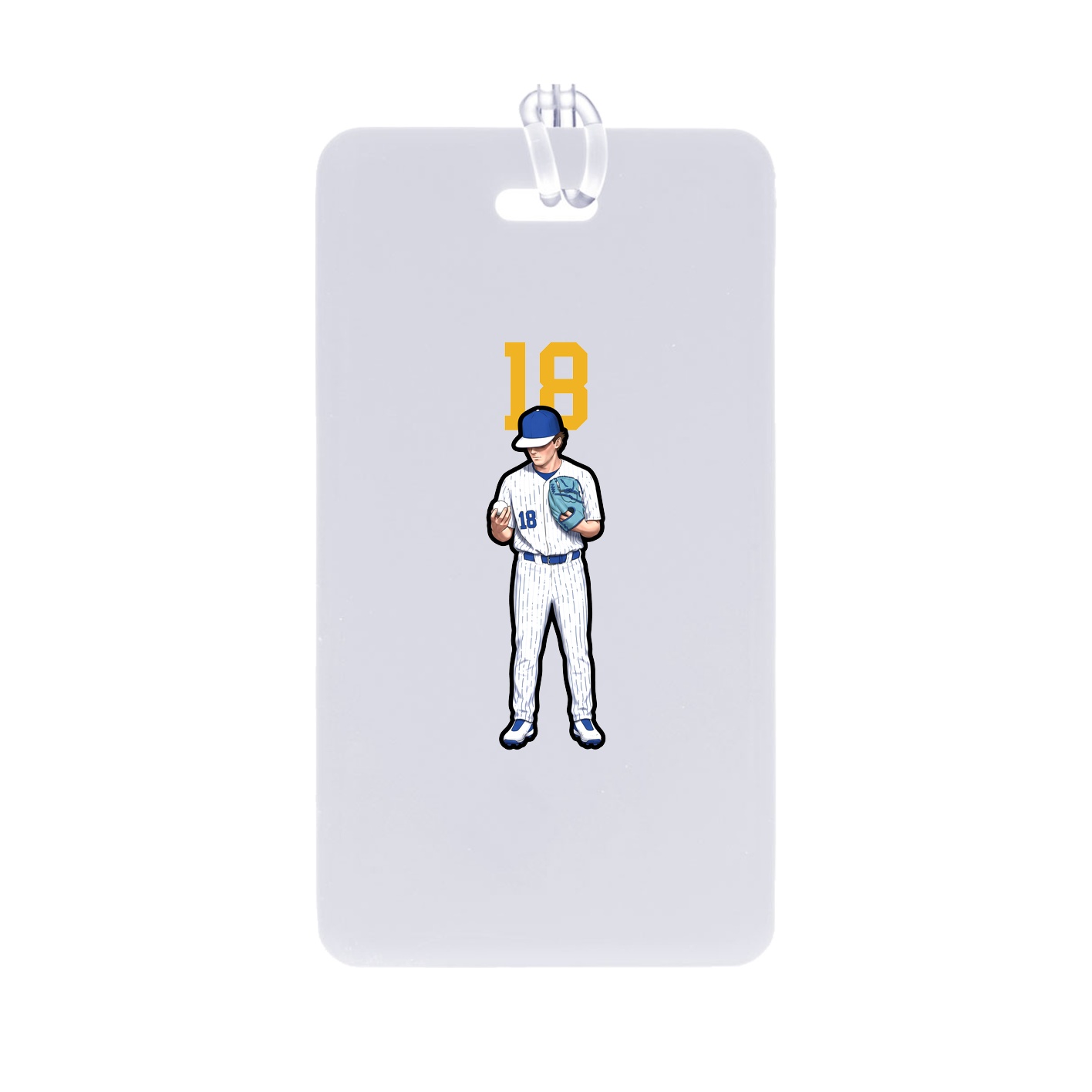 Bag Tag — Number Top in Classic