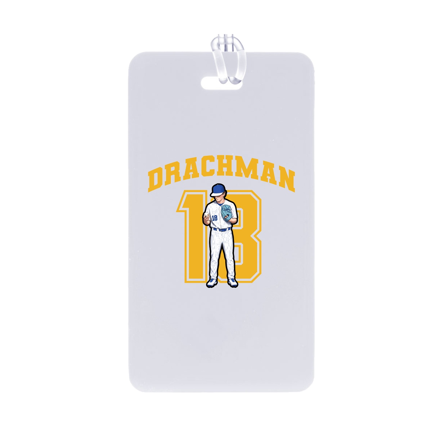 Bag Tag — Number in Classic