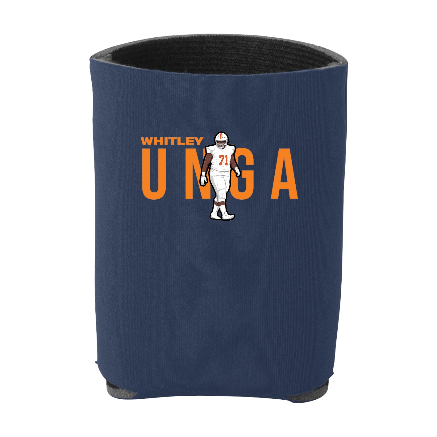 Can Holder — Player Name in Navy