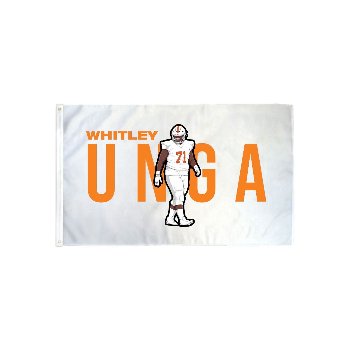 3x5 Flag — Player Name in Classic