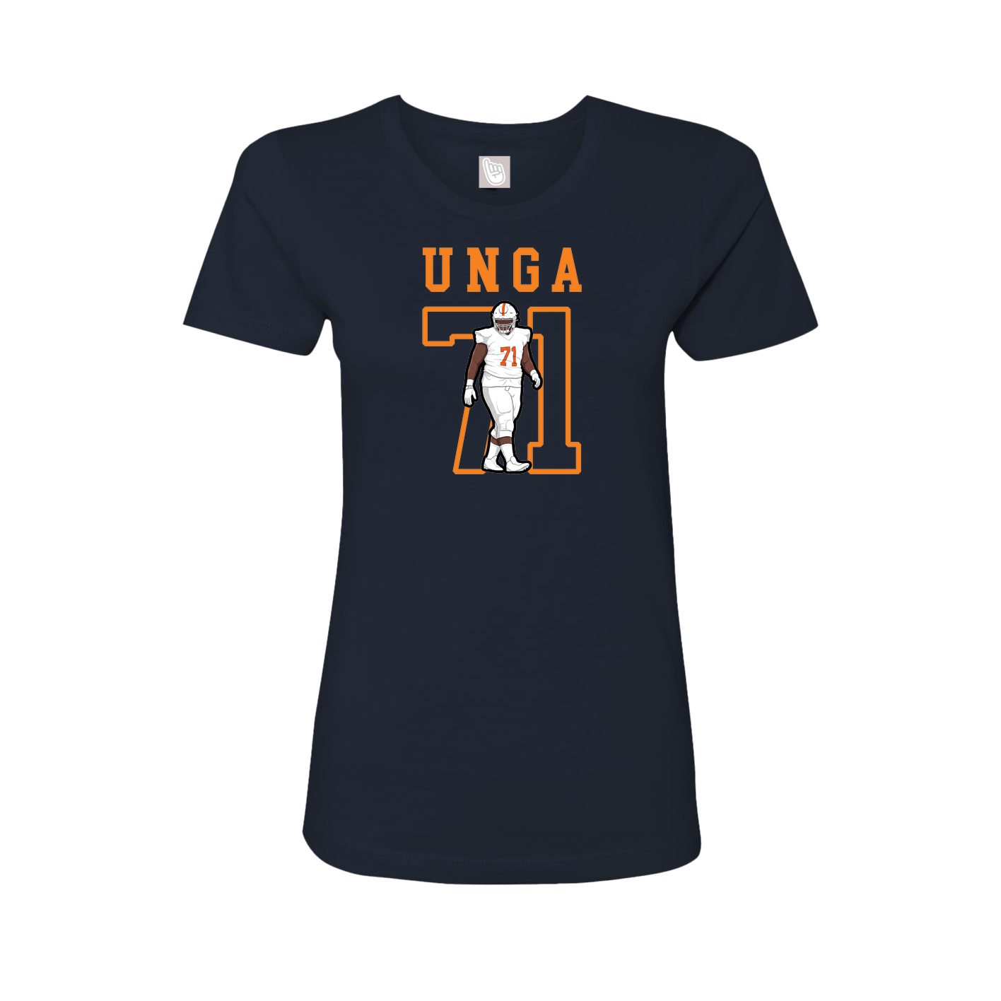 Fitted Women's Tee — Shirsey in Navy