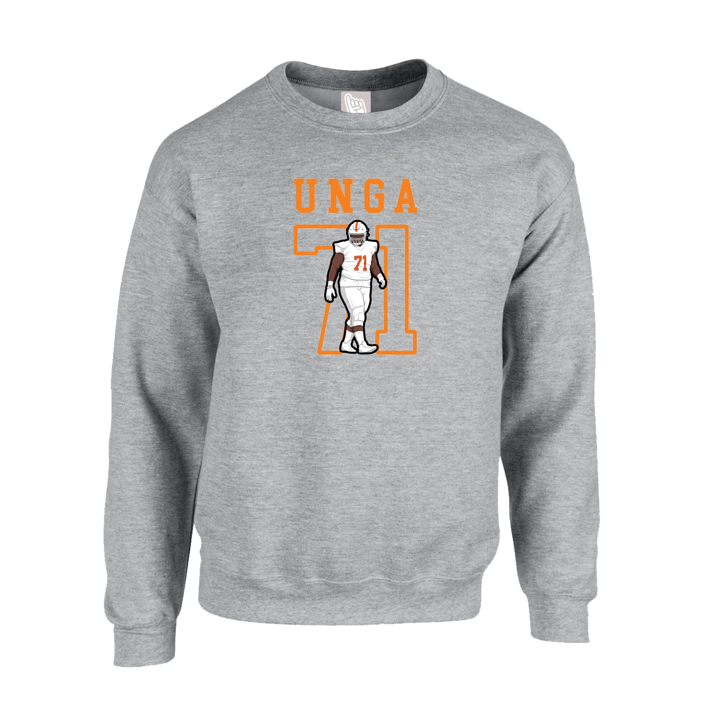 Fleece Crew — Shirsey in Grey