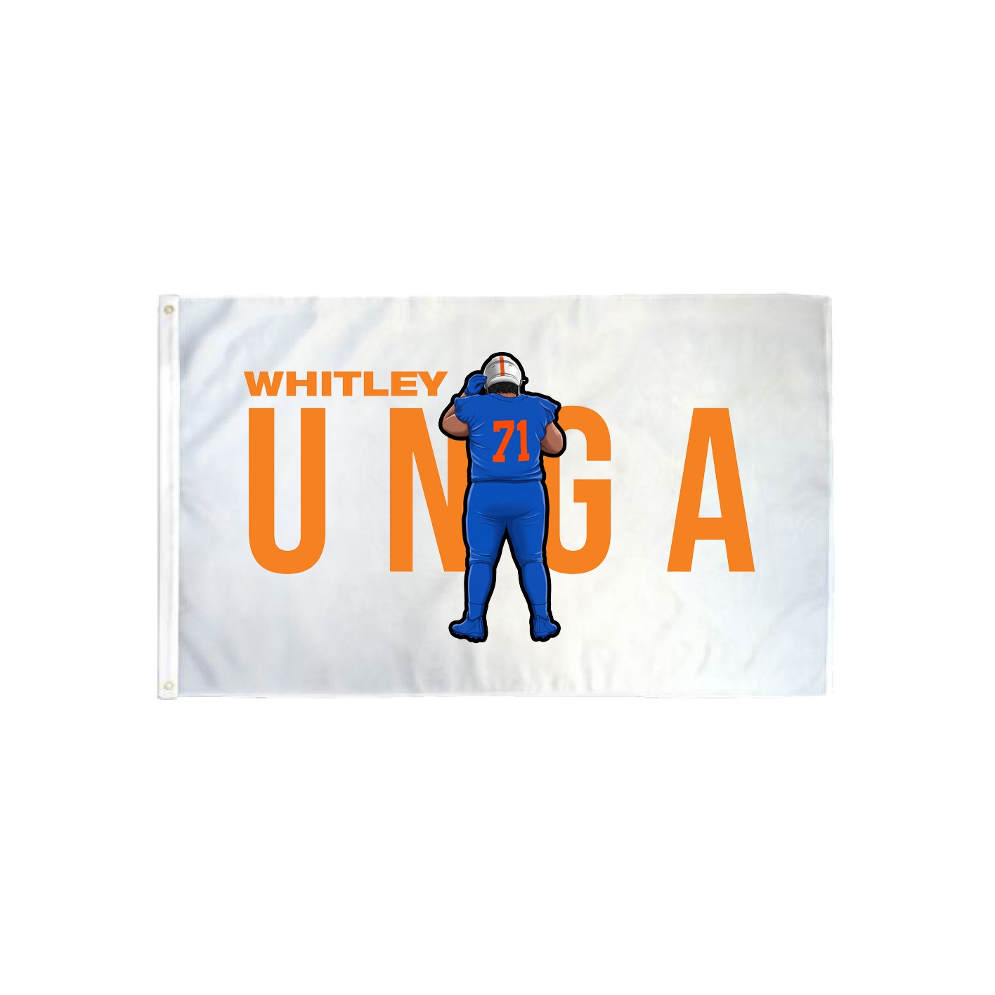 3x5 Flag — Player Name in Classic