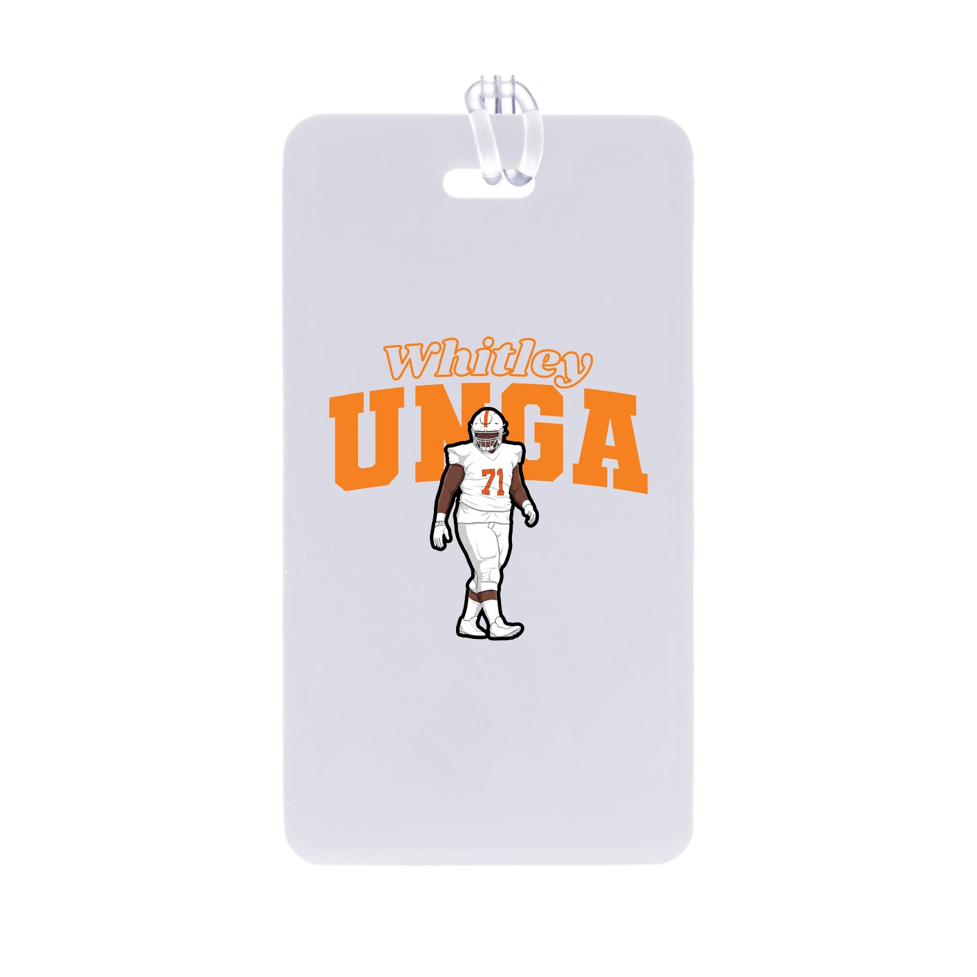 Bag Tag — Name Arch in Classic