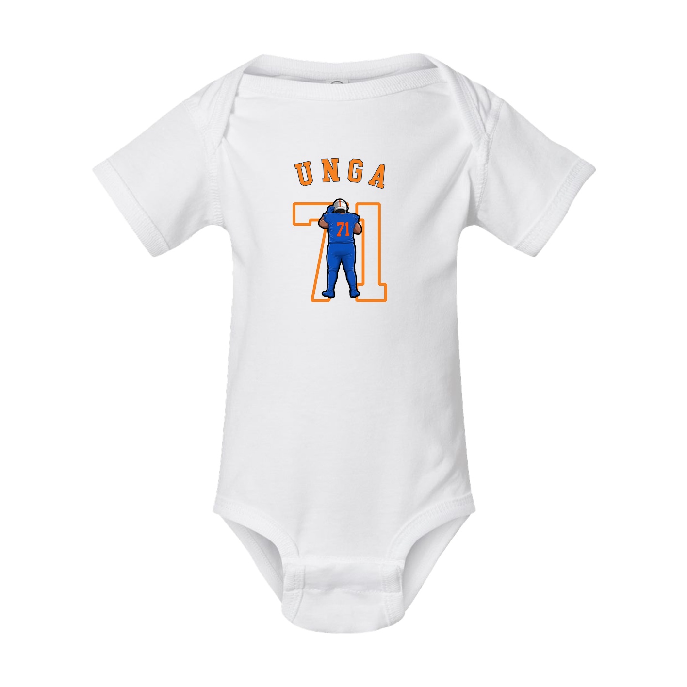 Baby Onesie — Shirsey Arch in White