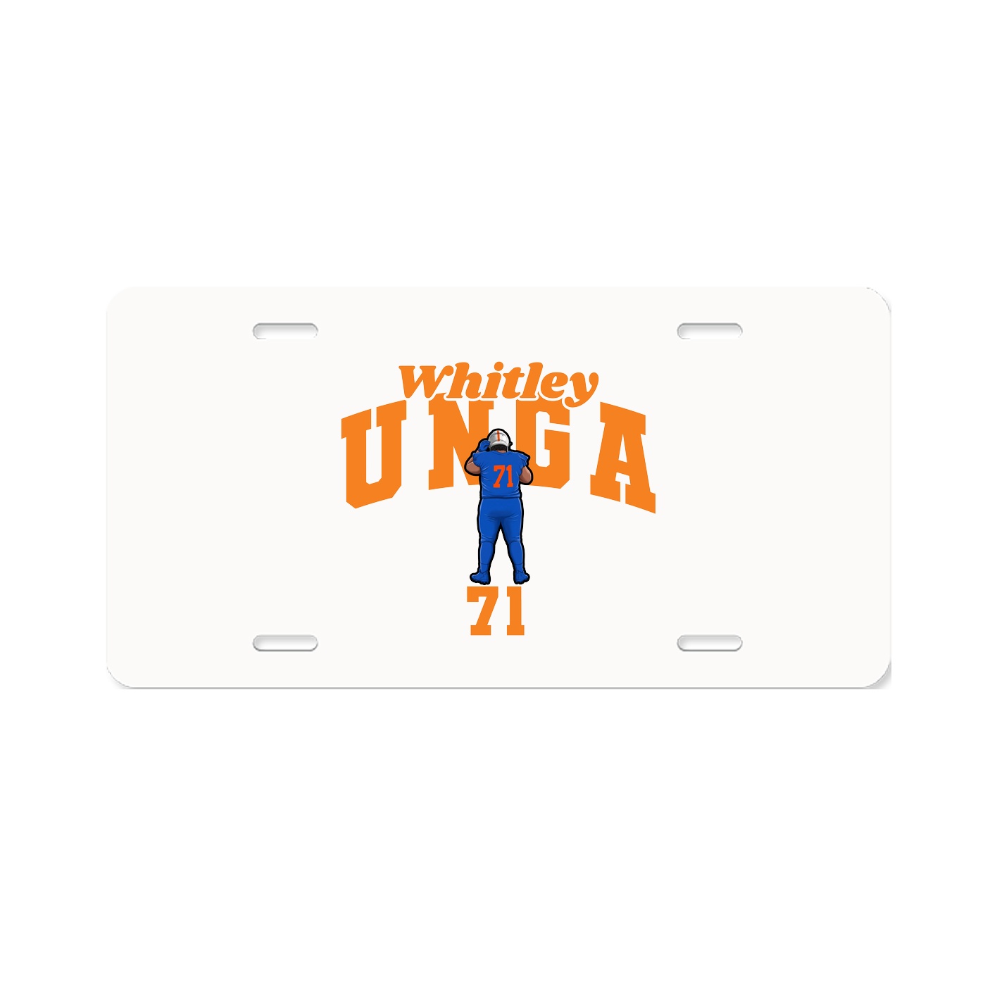 License Plate — Signature Arch in Classic