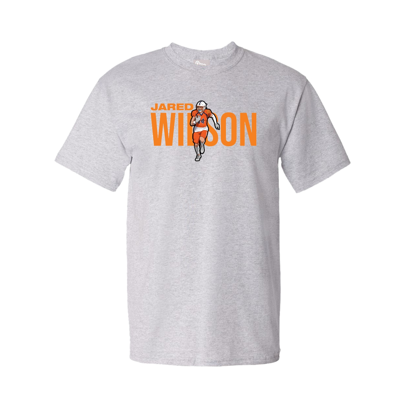 Youth Tee — Player Name in Grey