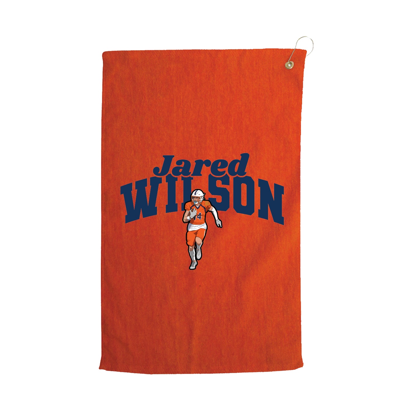 Golf Towel — Signature Arch in Orange