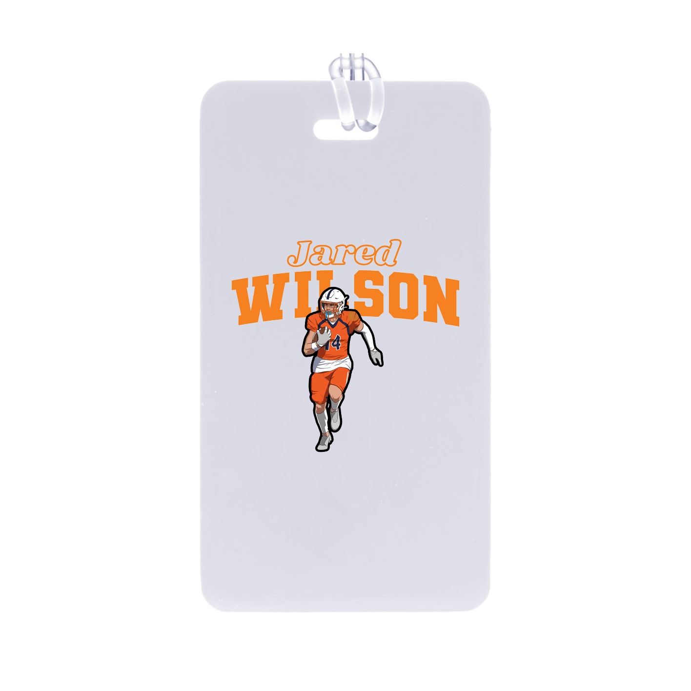 Bag Tag — Name Arch in Classic