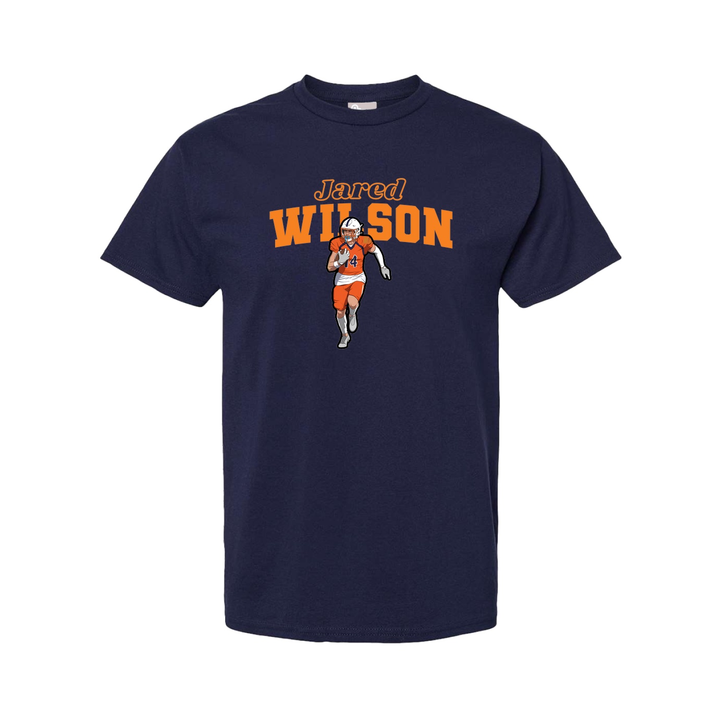 Tee — Name Arch in Navy