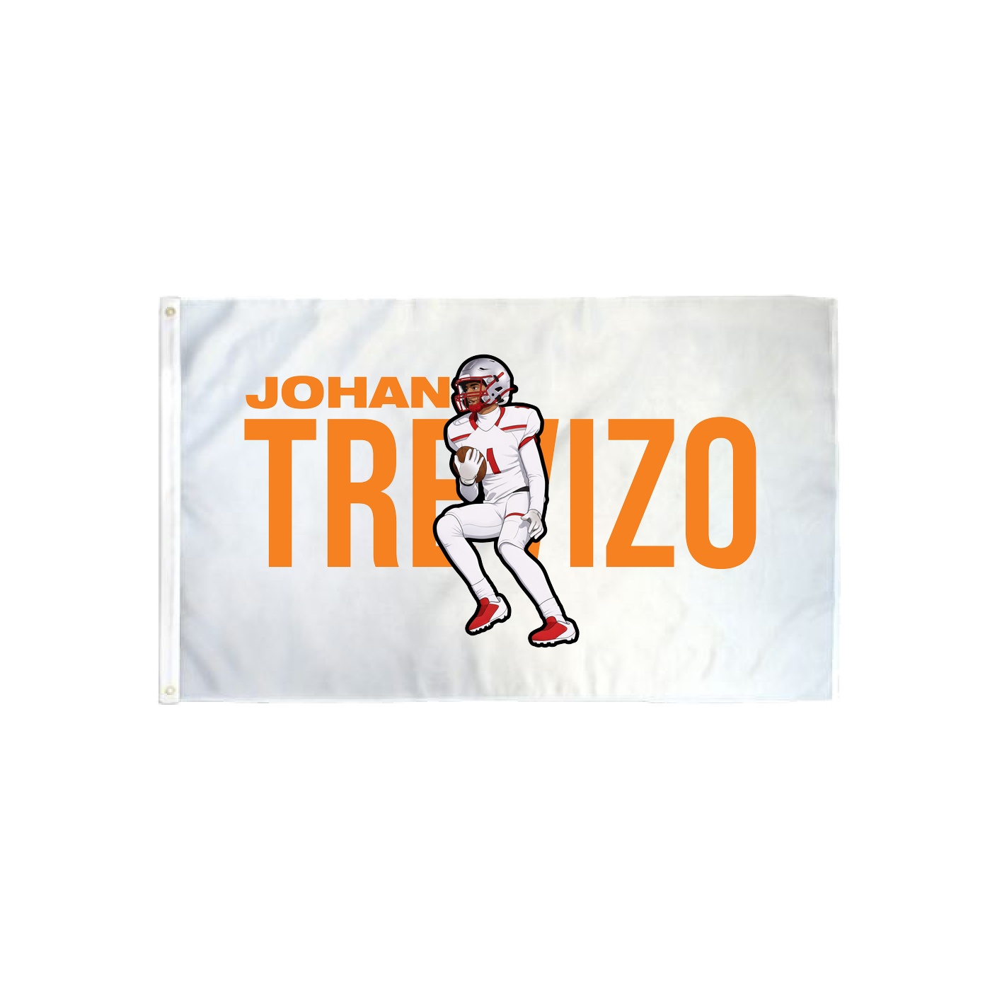 3x5 Flag — Player Name in Classic