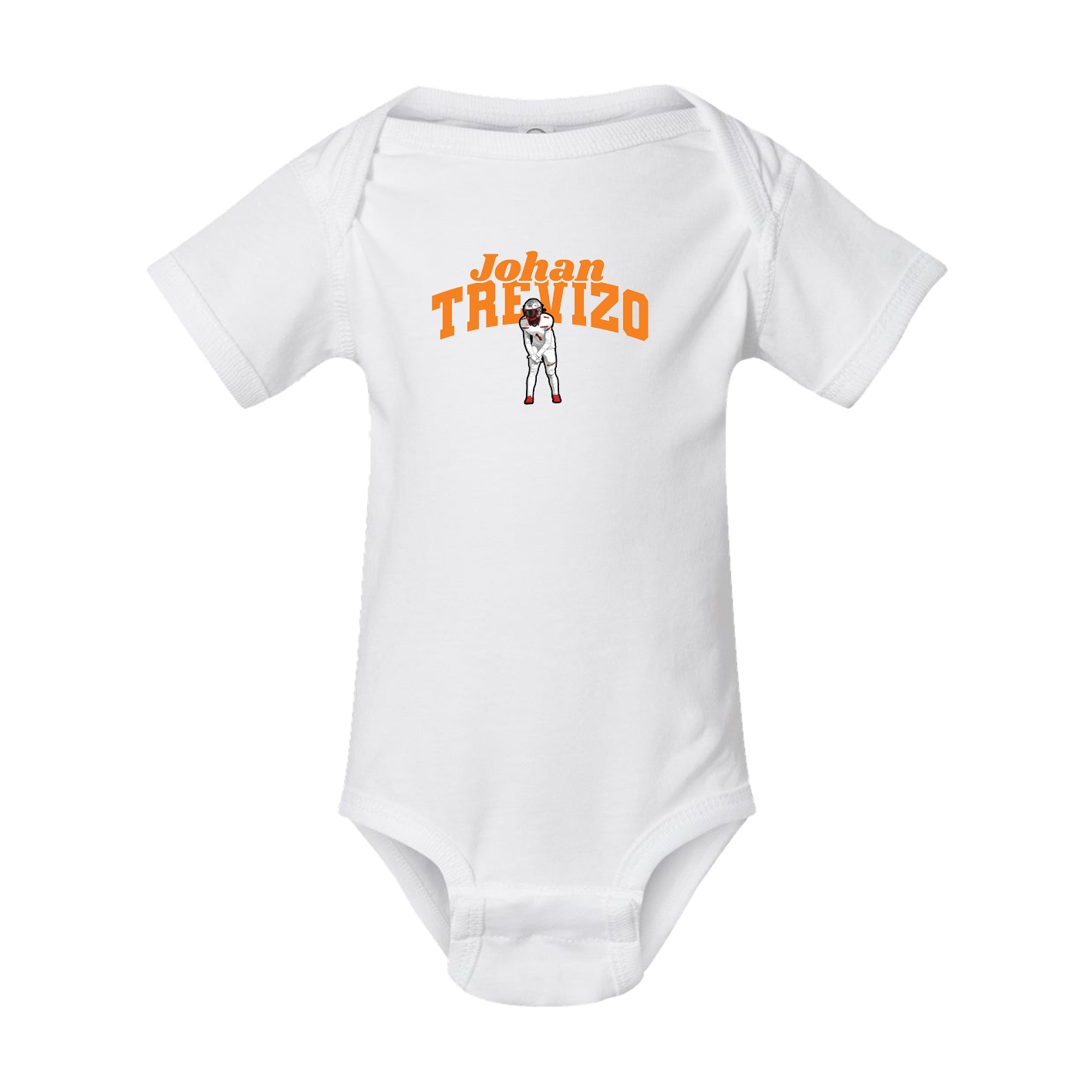 Baby Onesie — Signature Arch in White