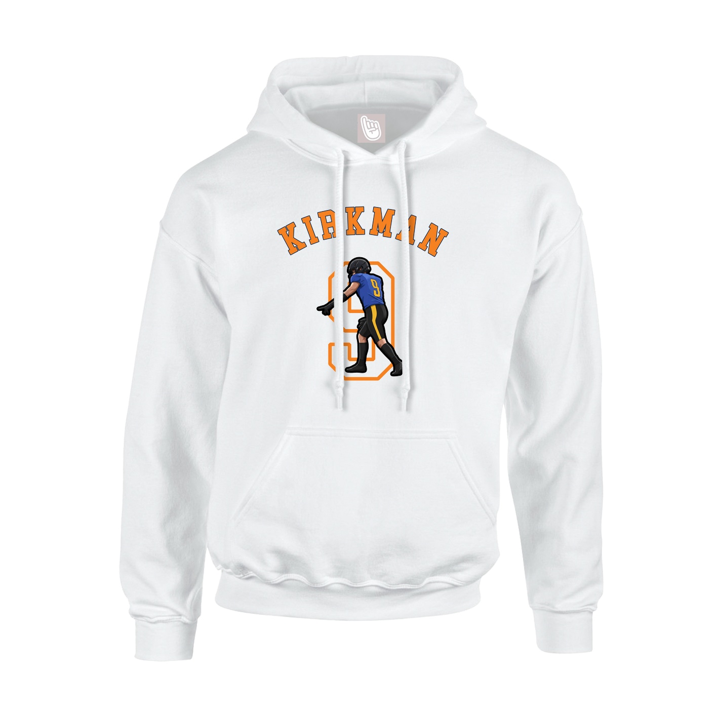 Youth Hoodie — Shirsey Arch in White