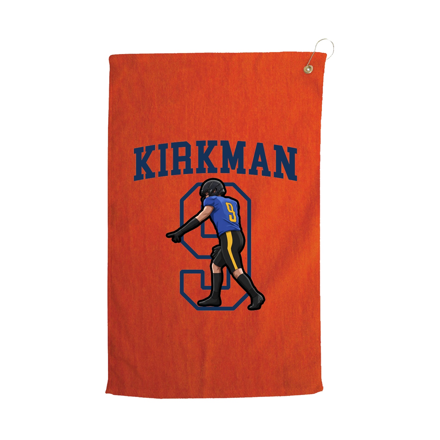 Golf Towel — Shirsey in Orange
