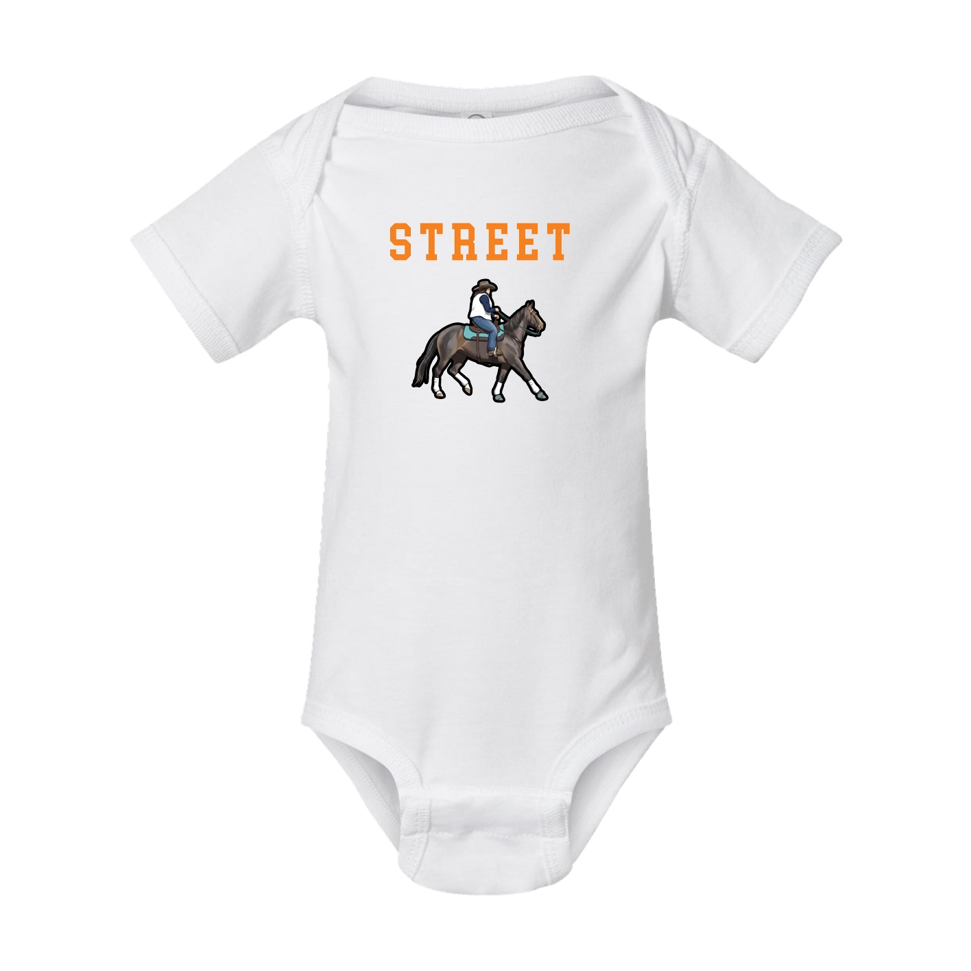 Baby Onesie — Shirsey in White