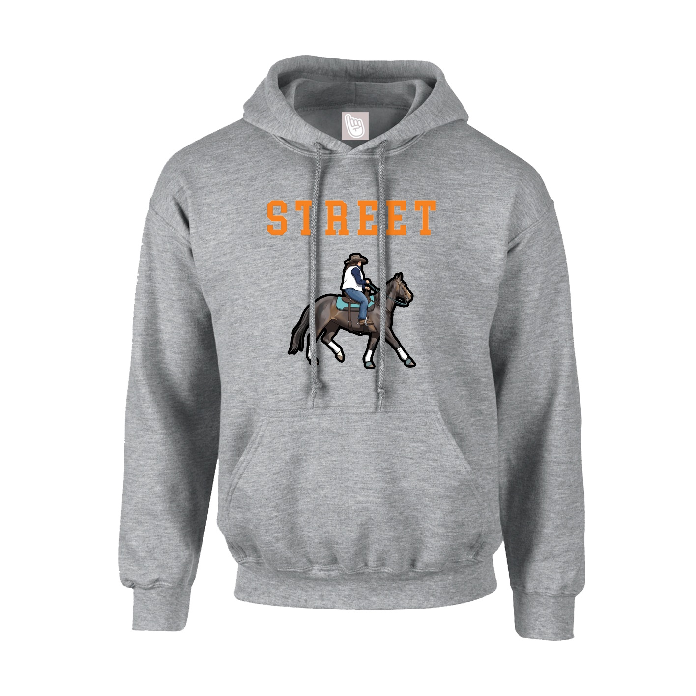 Youth Hoodie — Shirsey in Grey