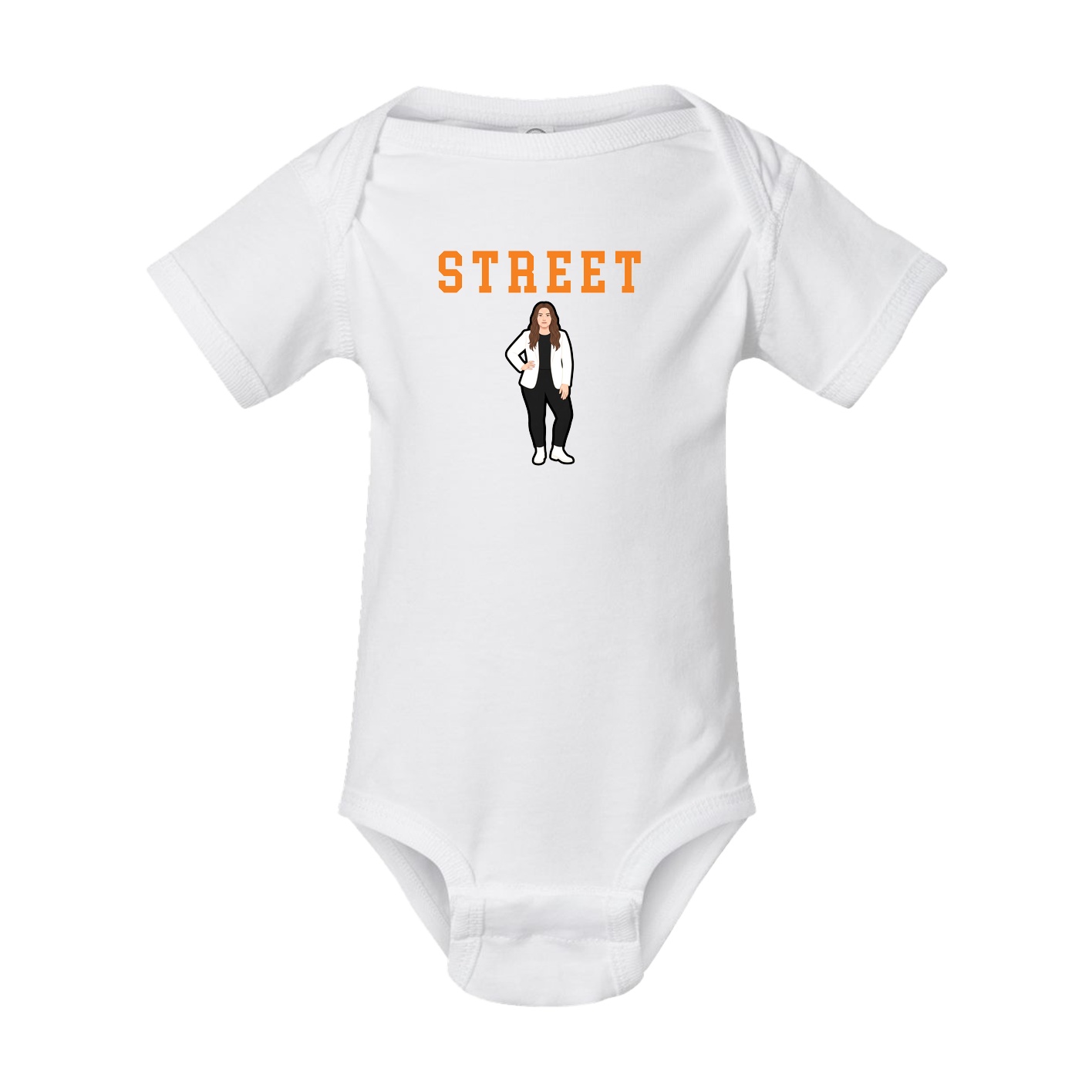 Baby Onesie — Shirsey in White
