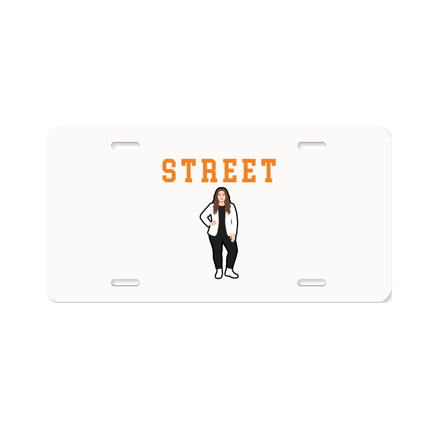 License Plate — Shirsey in Classic