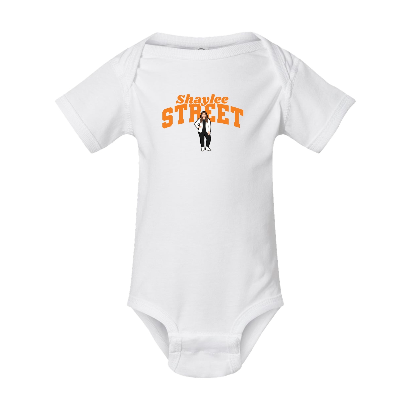 Baby Onesie — Signature Arch in White