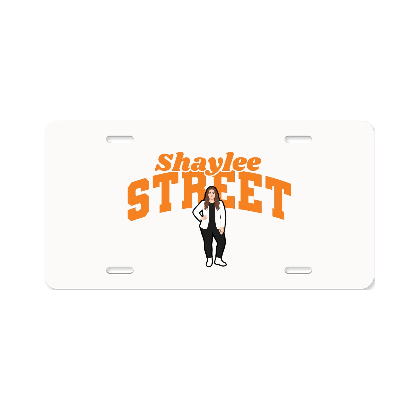 License Plate — Signature Arch in Classic