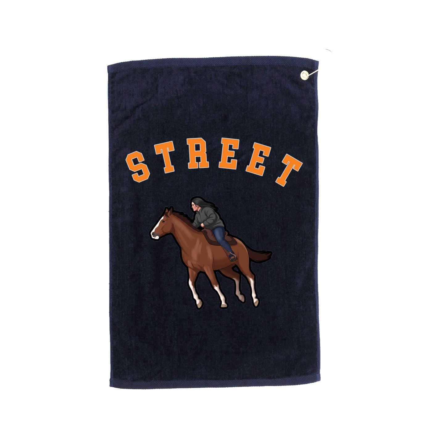 Golf Towel — Shirsey Arch in Navy