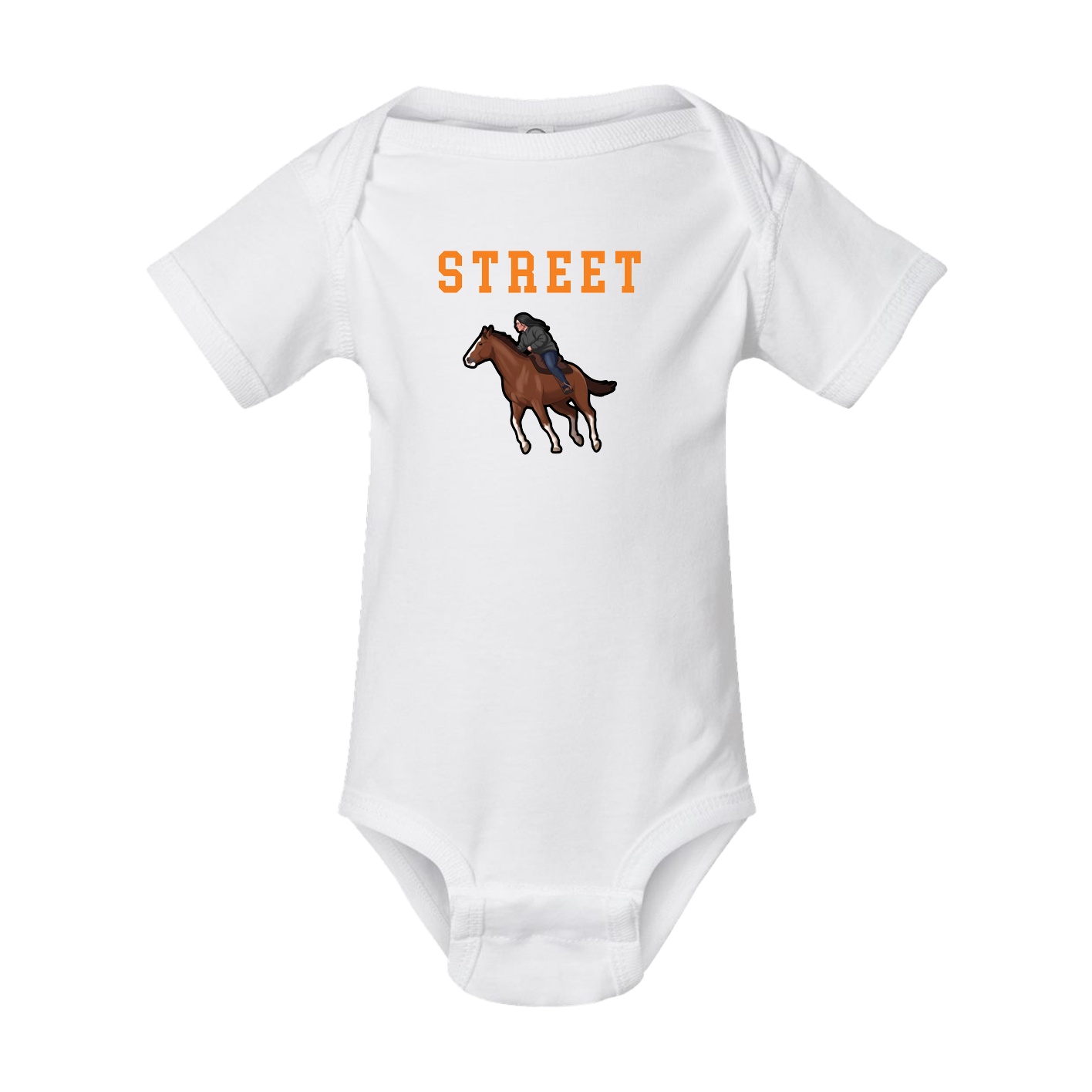 Baby Onesie — Shirsey in White