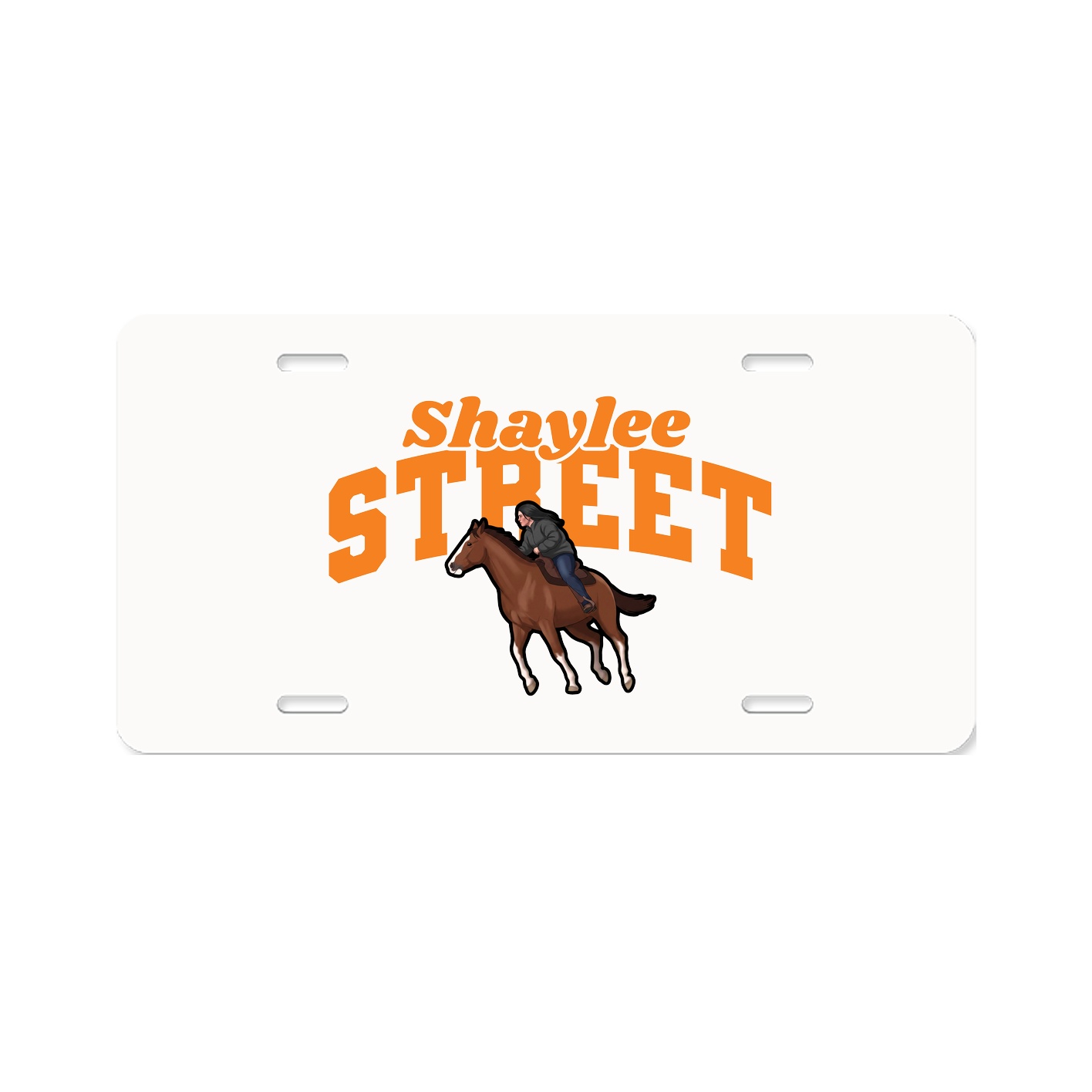 License Plate — Signature Arch in Classic
