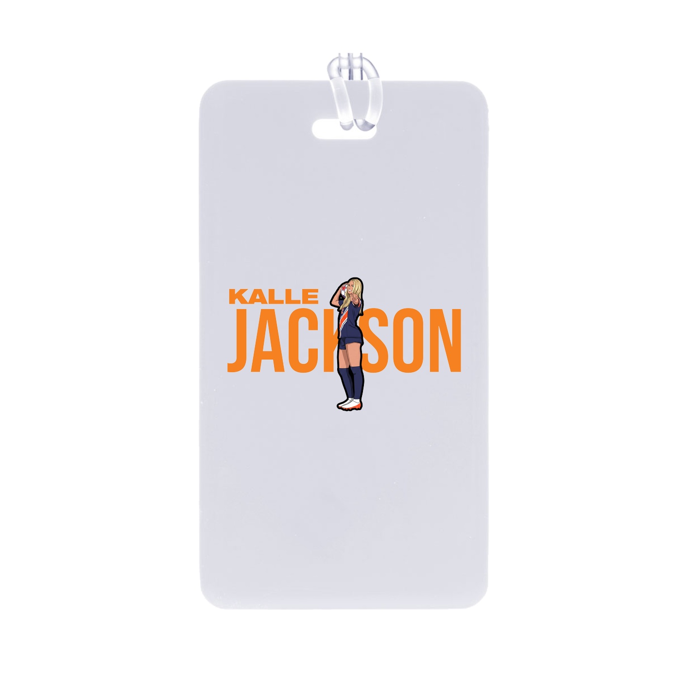 Bag Tag — Player Name in Classic