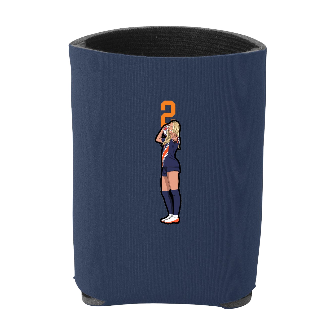 Can Holder — Number Top in Navy