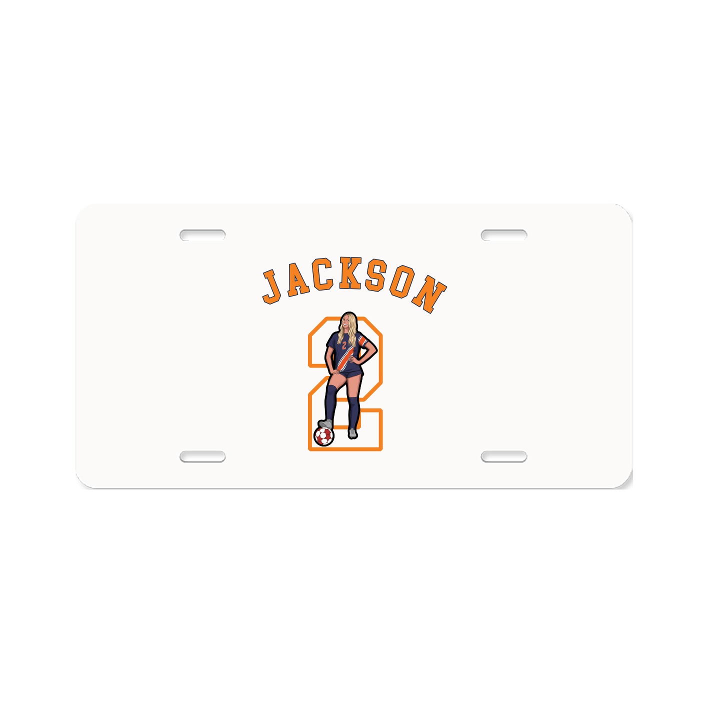License Plate — Shirsey Arch in Classic