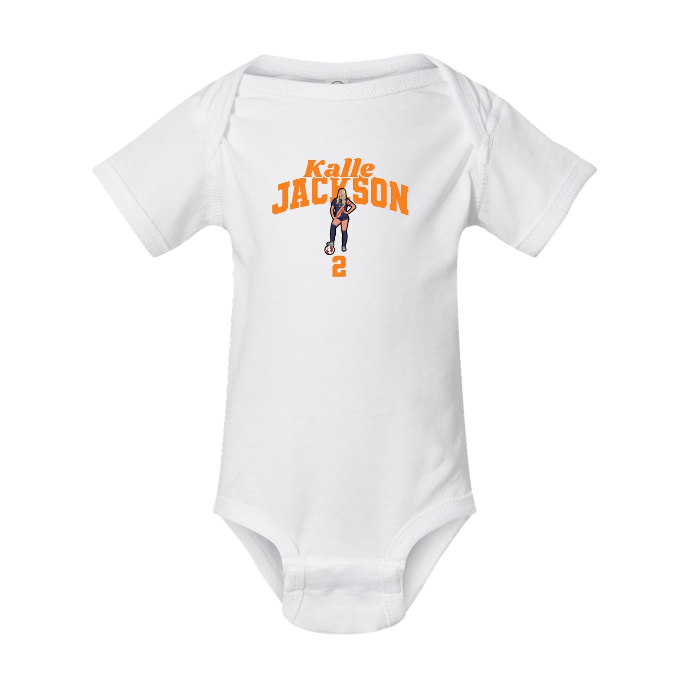 Baby Onesie — Signature Arch in White