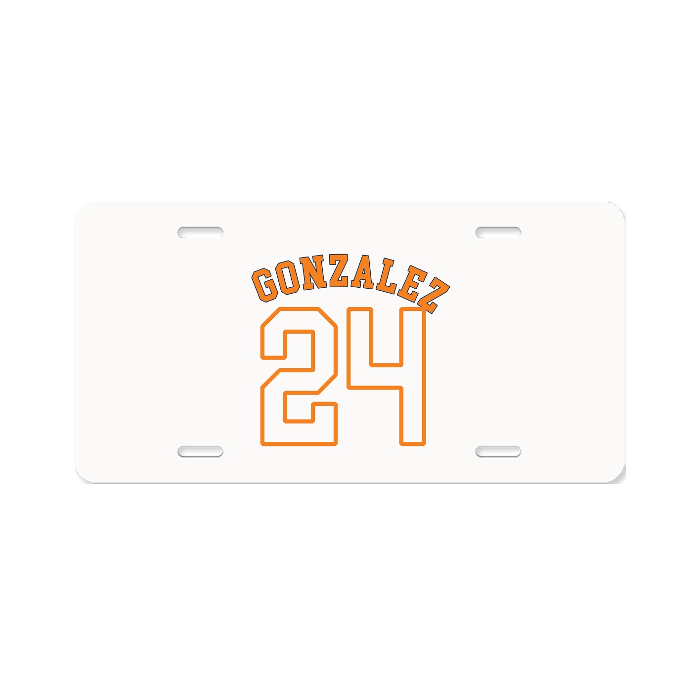 License Plate — Shirsey Arch in Classic